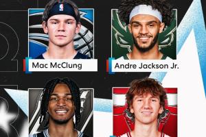 🌟扣篮大赛预赛：麦克朗飞跃汽车+滞空反拧100分！卡斯尔略惊艳