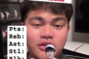 这数据有点夸张了吧？外网博主为杨瀚森新秀赛季盲选数据！